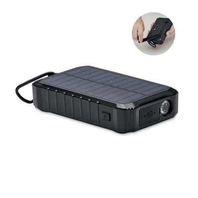 8000 mAh külső akkumulátor napelemmel Dya