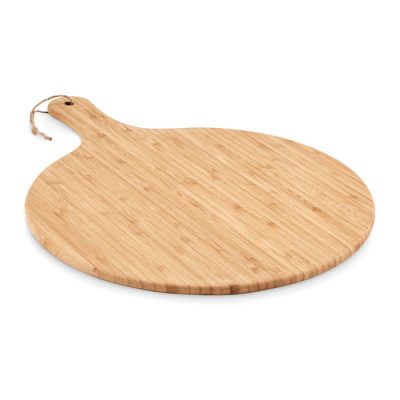 Bambusz vágódeszka serve Ideális apró falatkák és pizza tálalására. 31 cm átmérő!