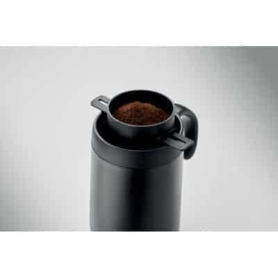 Cafetito szivárgásmentes bögre kávészűrővel 450 ml
