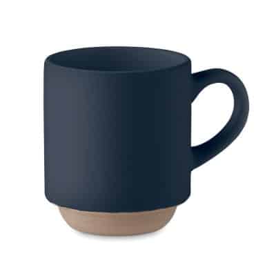 Cerack kerámia, rakásolható bögre. Űrtartalom: 170 ml. Navy színben