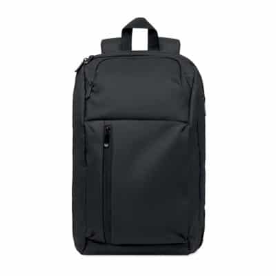 Doha 15" laptop hátizsák 600D RPET anyagból. 15 liter kapacitás.