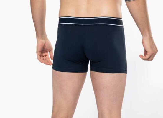 Kariban 800 férfi boxer 95% pamut/5% elasztán Elasztikus derékpánt kontrasztos csíkokkal