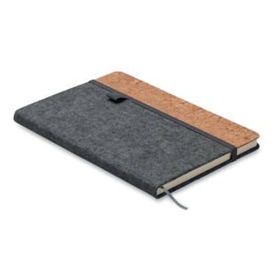 Corkbook A5 filc parafa jegyzetfüzet