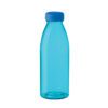 BPA-mentes RPET-ből készült ivópalack, PP kupakkal. Űrtartalom: 500 ml. Nem alkalmas szénsavas italokhoz. Szivárgásmentes.