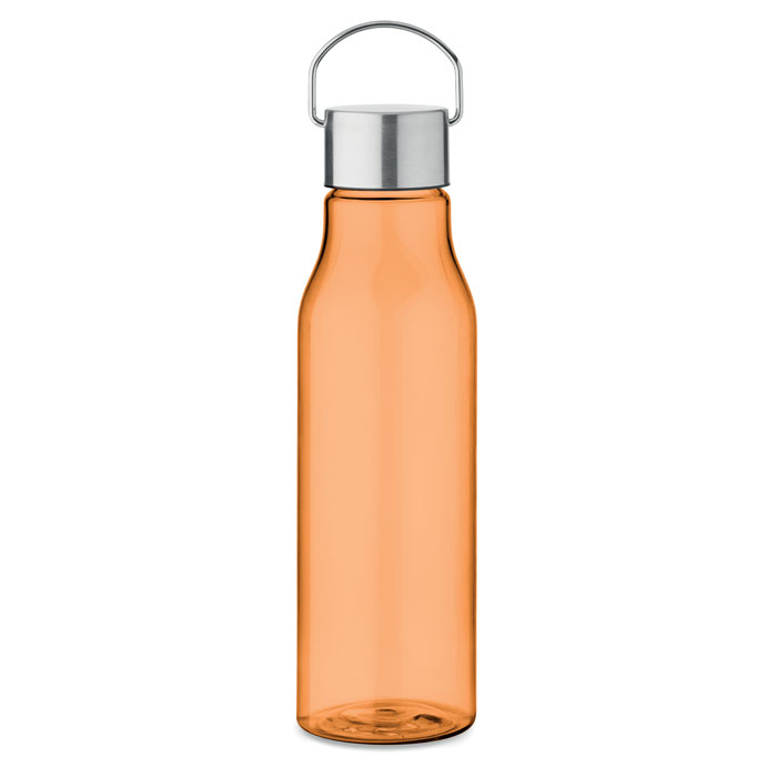 BPA-mentes, RPET ivópalack, fogantyús, rozsdamentes acél fedéllel. Szivárgásmentes. Űrtartalom: 600 ml.
